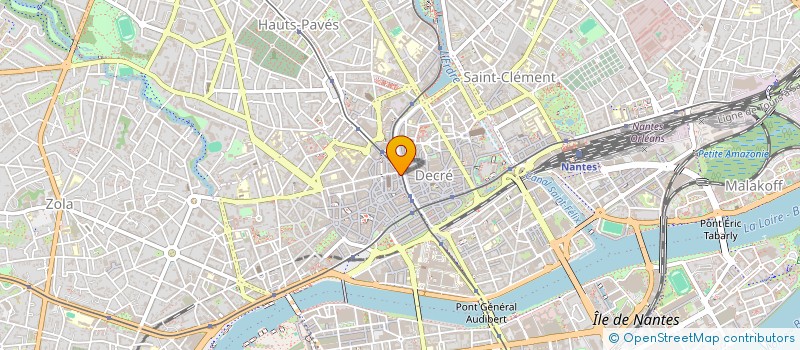 localisation de l'entreprise SCI LEIMAR  NANTES