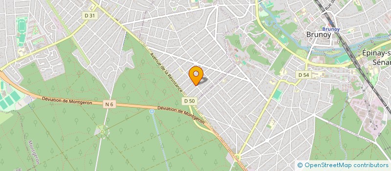 localisation de l'entreprise SCI LEIRI INVEST  YERRES