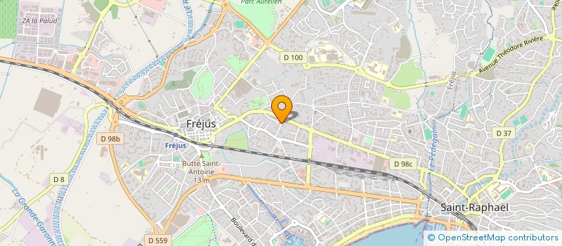 localisation de l'entreprise SCI LEIRIDA à FREJUS
