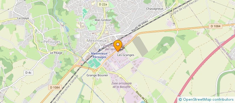 localisation de l'entreprise SCI LEITE SOCIETE LEITE'MOVE à MEXIMIEUX
