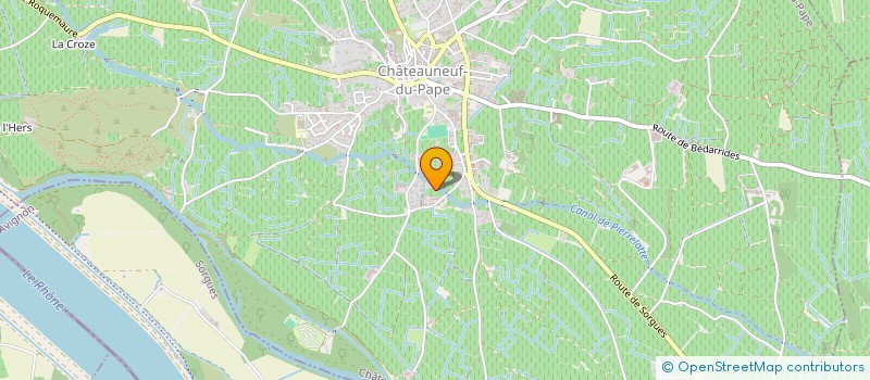 localisation de l'entreprise SCI LEITUNG  CHATEAUNEUF-DU-PAPE