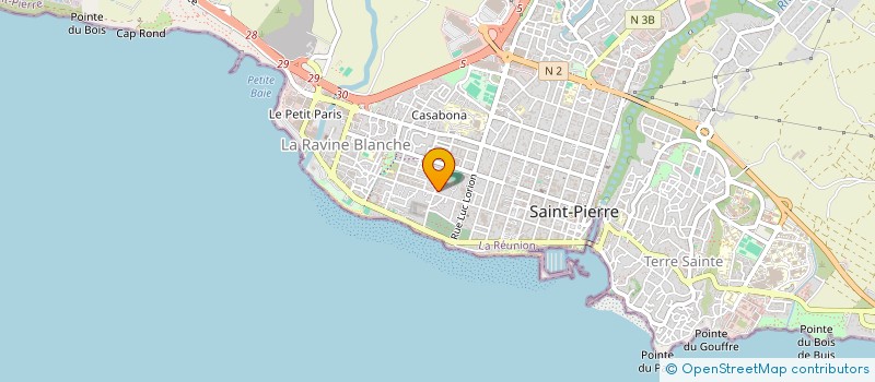 localisation de l'entreprise SCI LEJEUNE à SAINT-PIERRE