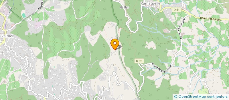 localisation de l'entreprise SCI LEJIANA  LA CROIX-VALMER