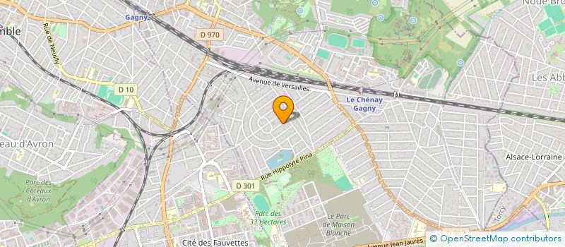localisation de l'entreprise SCI LEJOLIAX à GAGNY