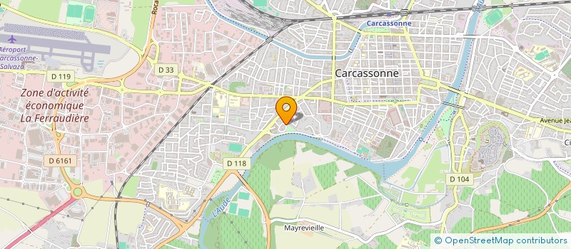 localisation de l'entreprise SCI LEJULAU à CARCASSONNE