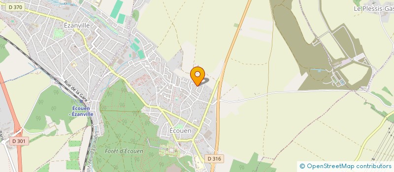 localisation de l'entreprise SCI LEKA  ECOUEN