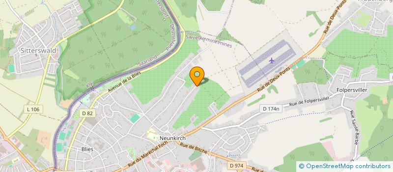 localisation de l'entreprise SCI LEKCUB à SARREGUEMINES