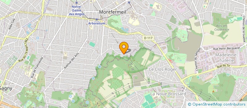 localisation de l'entreprise SCI LELA à MONTFERMEIL