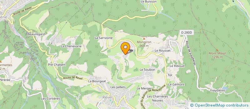 localisation de l'entreprise SCI LELAC  MEYLAN