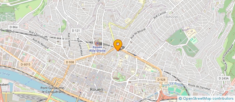 localisation de l'entreprise SCI LELAND  ROUEN