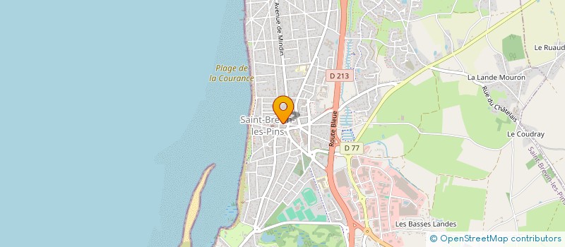 localisation de l'entreprise SCI LELEU/GONZALEZ à SAINT-BREVIN-LES-PINS