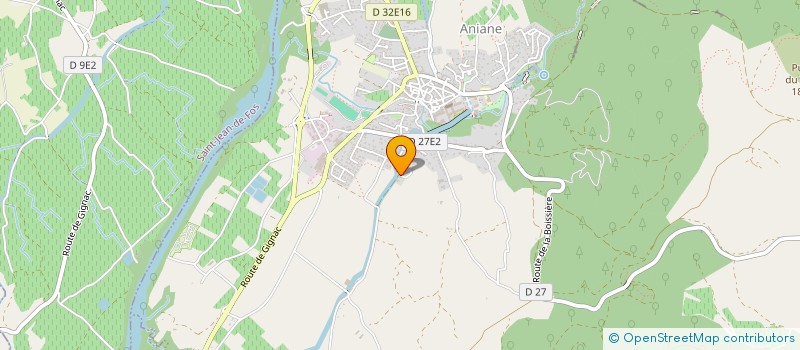 localisation de l'entreprise SCI LELEU LEON IMMOBILIER  ANIANE