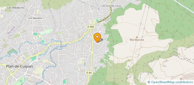 localisation de l'entreprise SCI LELFE  ALLAUCH