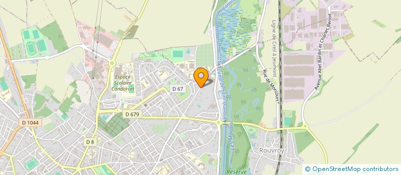 localisation de l'entreprise SCI LELIEROM à SAINT-QUENTIN