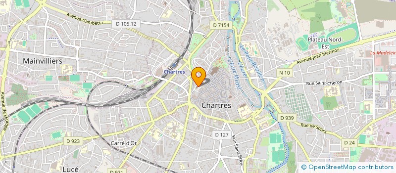 localisation de l'entreprise SCI LELIEVRE à CHARTRES