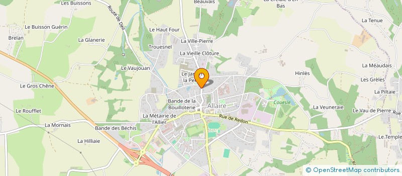 localisation de l'entreprise SCI LELIEVRE  RIEUX