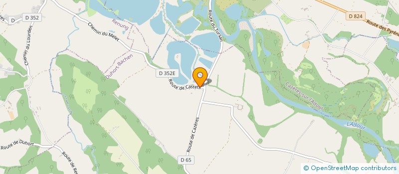 localisation de l'entreprise SCI LELIN  AIRE-SUR-L ADOUR