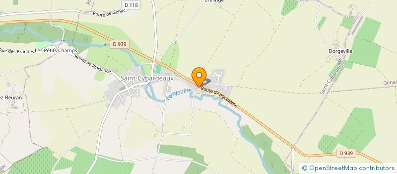 localisation de l'entreprise SCI LELO à MAREUIL