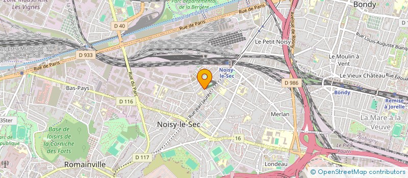 localisation de l'entreprise SCI LELOA à NOISY-LE-SEC