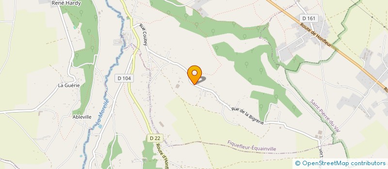 localisation de l'entreprise SCI LELONG  FIQUEFLEUR-EQUAINVILLE