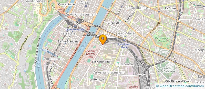 localisation de l'entreprise SCI LELONG  LYON