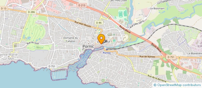 localisation de l'entreprise SCI LELOU  PORNIC