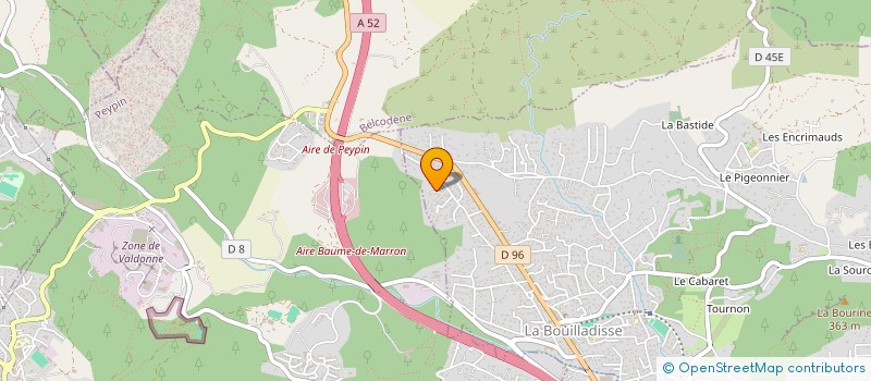 localisation de l'entreprise SCI LELOU20  LA BOUILLADISSE