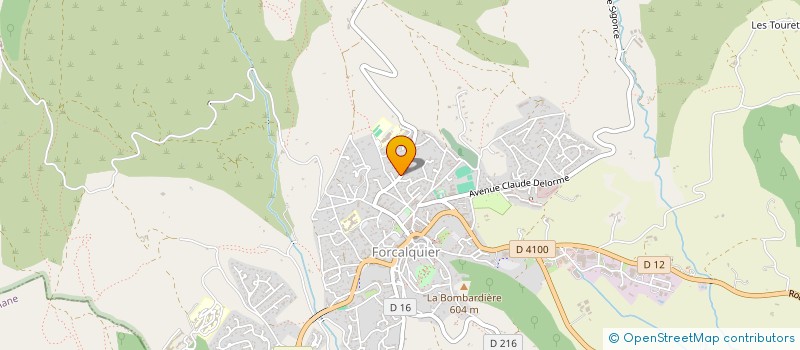 localisation de l'entreprise SCI LELOUP FORCALQUIER à FORCALQUIER