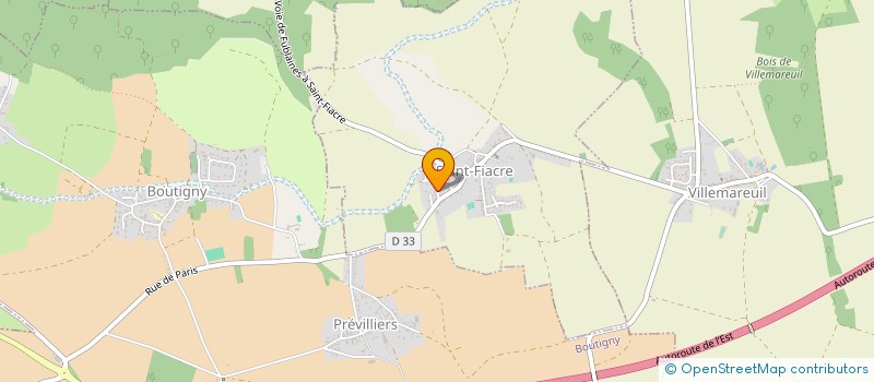 localisation de l'entreprise SCI LELOUP TWINS  SAINT-FIACRE