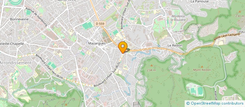 localisation de l'entreprise SCI LELU à MARSEILLE