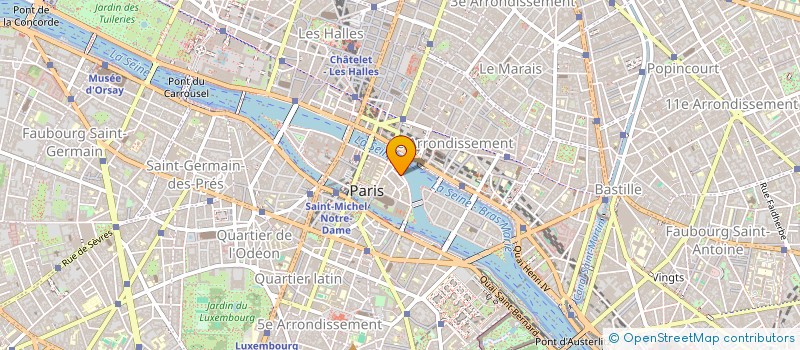 localisation de l'entreprise SCI LELUBAOU  PARIS