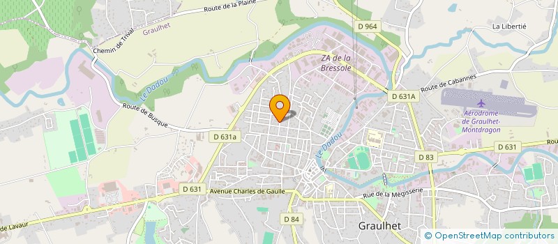 localisation de l'entreprise SCI LEM  GRAULHET