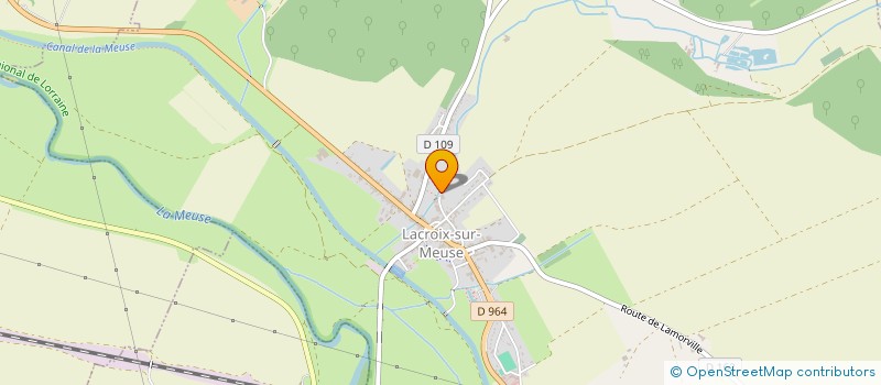 localisation de l'entreprise SCI LEM à LACROIX-SUR-MEUSE