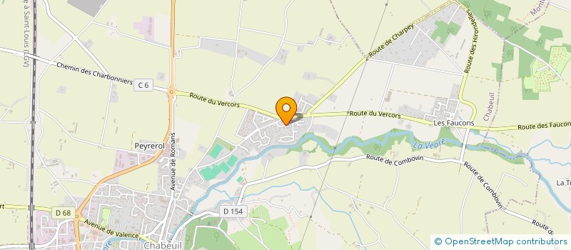 localisation de l'entreprise SCI LEM à CHABEUIL