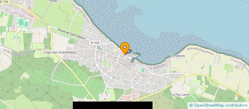 localisation de l'entreprise SCI LEM DECHEZEAUX  LA FLOTTE