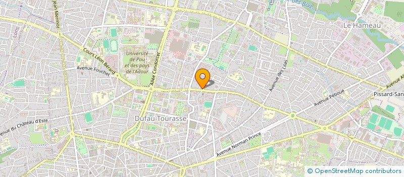 localisation de l'entreprise SCI LEMA à PAU