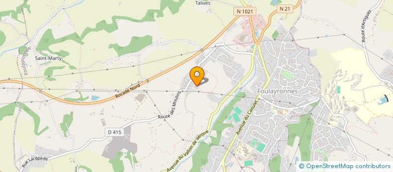 localisation de l'entreprise SCI LEMA à FOULAYRONNES