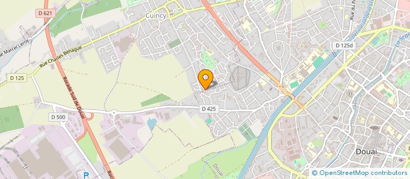 localisation de l'entreprise SCI LEMA  CUINCY