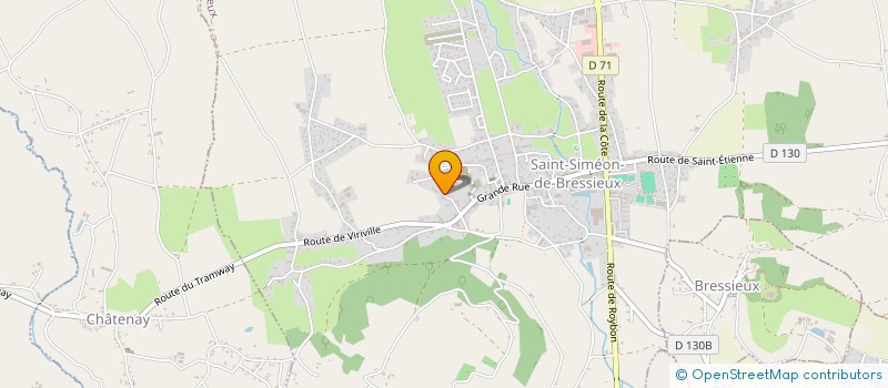 localisation de l'entreprise SCI LEMA  SAINT-PIERRE-DE-BRESSIEUX