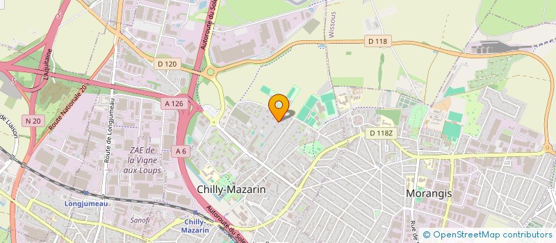 localisation de l'entreprise SCI LEMAIRE IMMOBILIER à CHILLY-MAZARIN