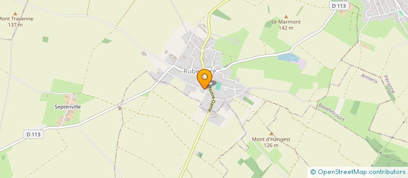 localisation de l'entreprise SCI LEMAITRE  RUBEMPRE