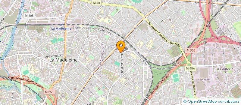 localisation de l'entreprise SCI LEMAITRE à LILLE