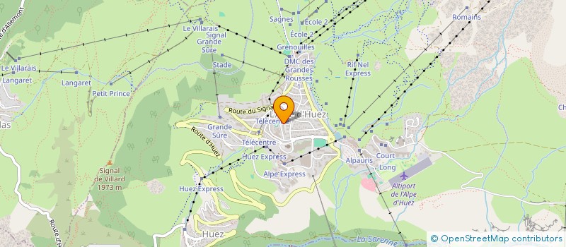 localisation de l'entreprise SCI LEMAITRE SAUVETRE  HUEZ