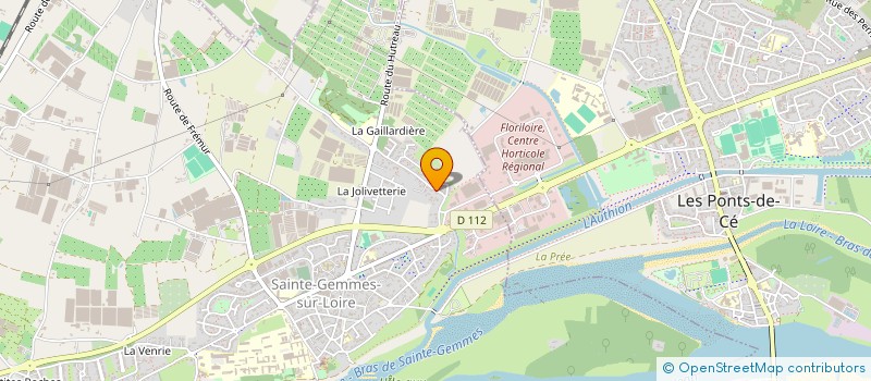 localisation de l'entreprise SCI LEMALOEL ET CIE  SAINTE-GEMMES-SUR-LOIRE