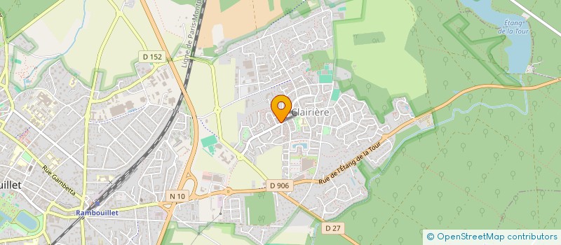 localisation de l'entreprise SCI LEMAN ET ASSOCIES  RAMBOUILLET