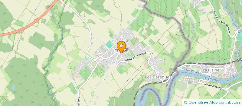localisation de l'entreprise SCI LEMAN IMMOBILIER  CHALLEX