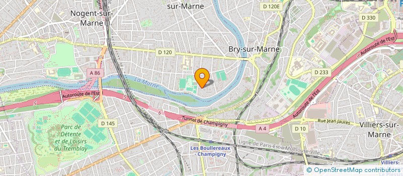 localisation de l'entreprise SCI LEMANCELLE  LE PERREUX-SUR-MARNE