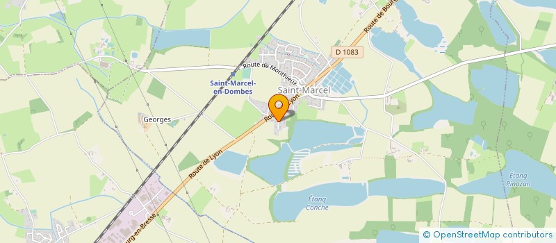 localisation de l'entreprise SCI LEMANI  SAINT-MARCEL