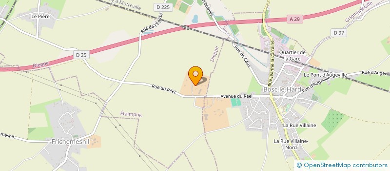 localisation de l'entreprise SCI LEMARCHAND  ETAIMPUIS