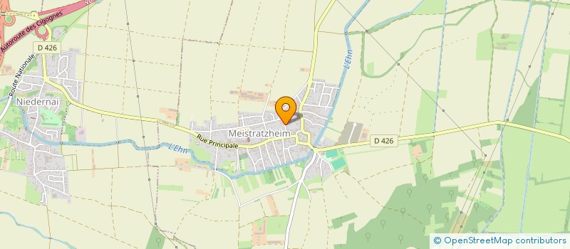 localisation de l'entreprise SCI LEMARCHE  MEISTRATZHEIM